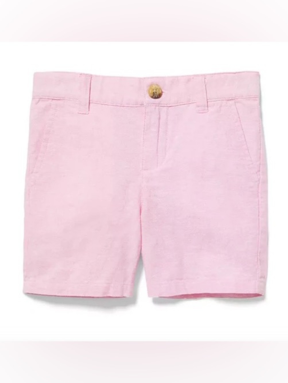Janie and Jack Linen-Cotton Sachet Pink Short (Size: 3T)